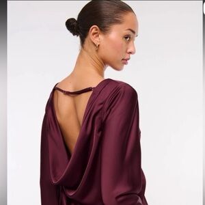 Abercrombie and Fitch Open Back Cowl Top